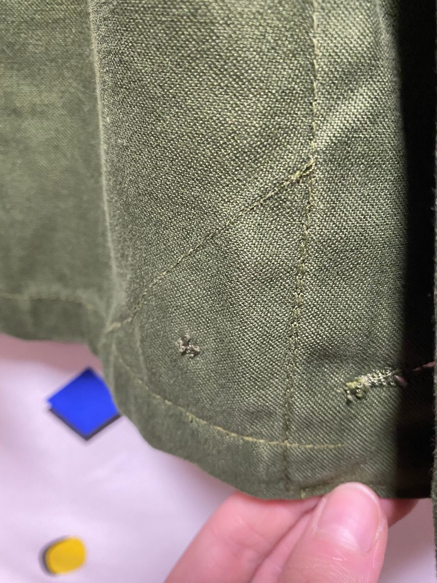 1971 Military Jacket Crown Buttons And Gucci Patch, Crotch Flap ...