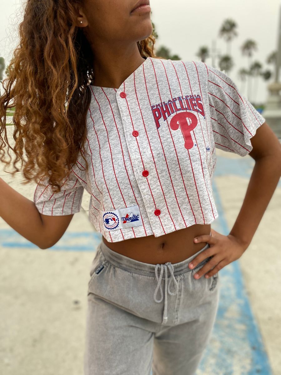 phillies cropped shirt