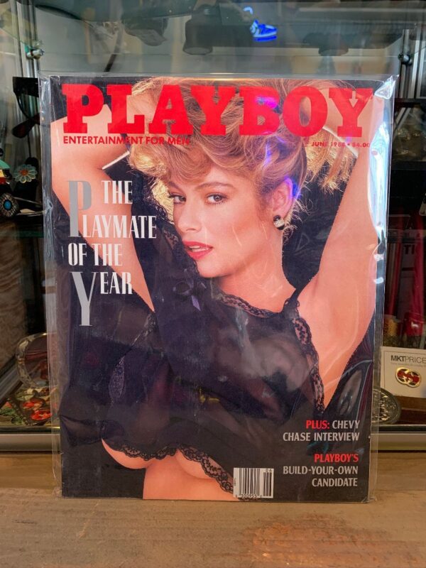 product details: PLAYBOY MAGAZINE - JUNE 1988 PLAYMATE OF THE YEAR W/ CHEVY CHASE INTERVIEW photo