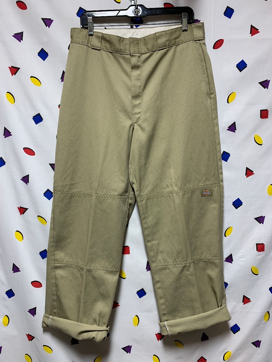 1990s Retro Khaki Dickie Workwear Pants | Boardwalk Vintage