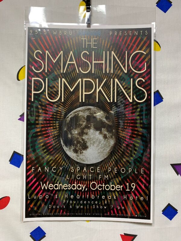 product details: THE SMASHING PUMPKINS POSTER - LUPOS - WEDNESDAY, OCTOBER 19TH photo