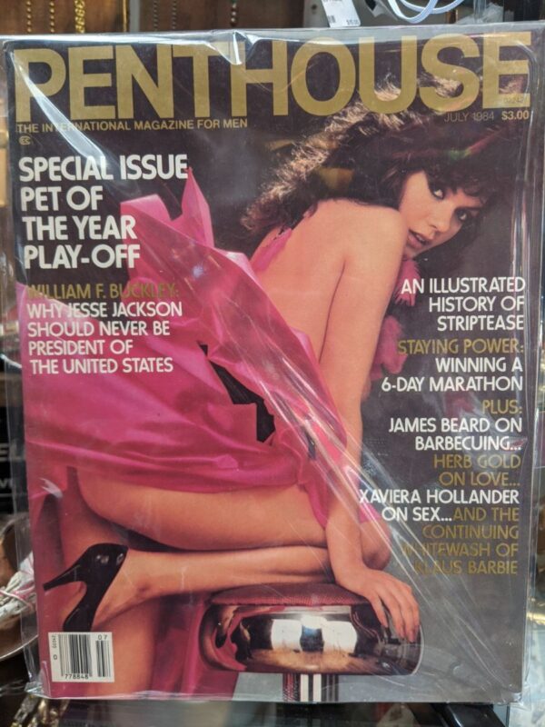 product details: PENTHOUSE MAGAZINE - JULY 1984 - PET OF THE YEAR PLAY-OFF photo