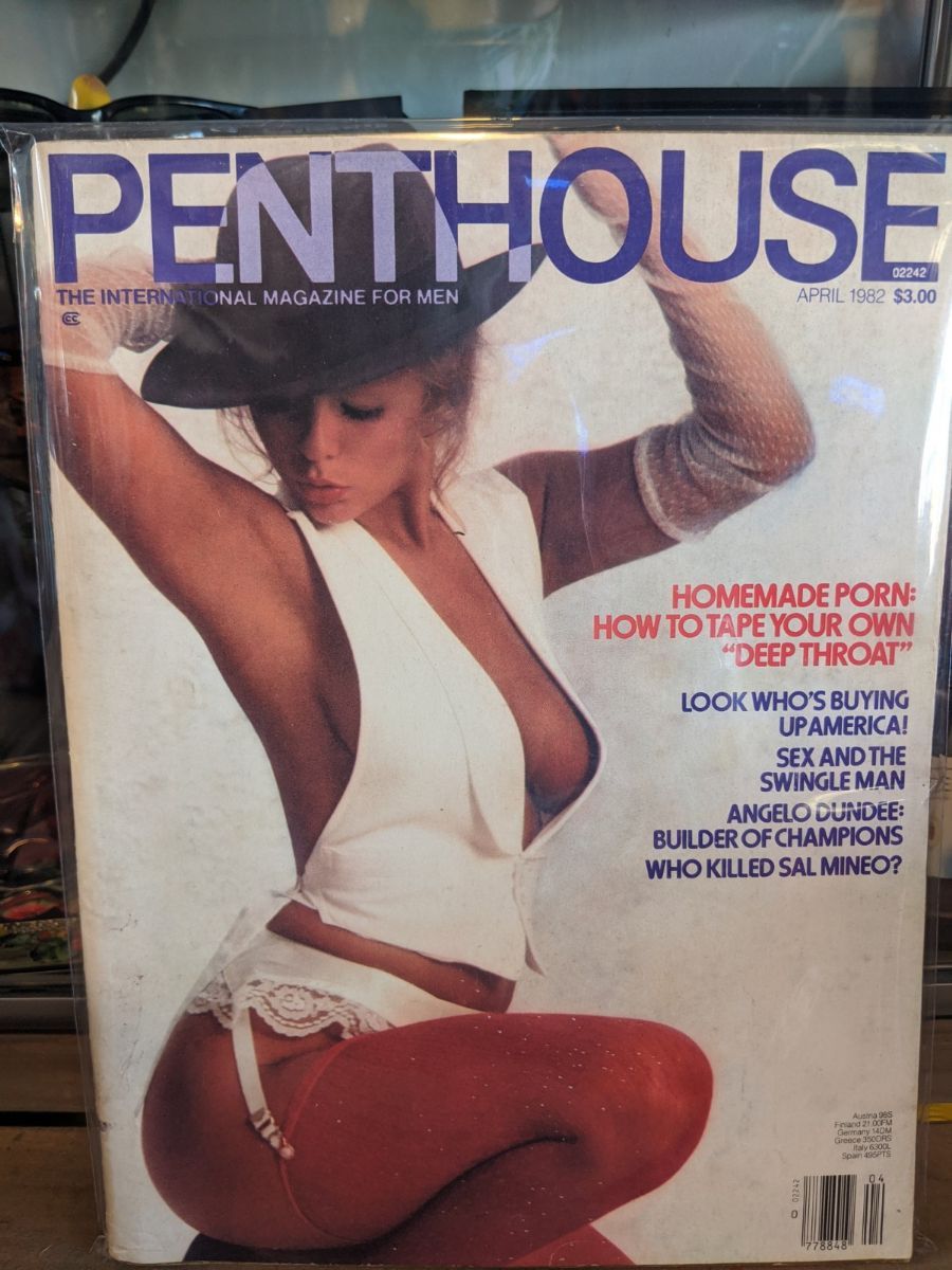 Deepthroat Porn Magazines - Penthouse Magazine â€“ April 1982 â€“ How To Tape Your Own Porn | Boardwalk  Vintage