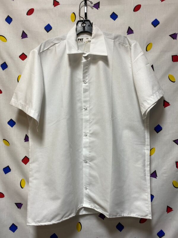 product details: SUPER STARCHED PRESSED 2 PIECE RETRO WORKER UNIFORM AS-IS photo