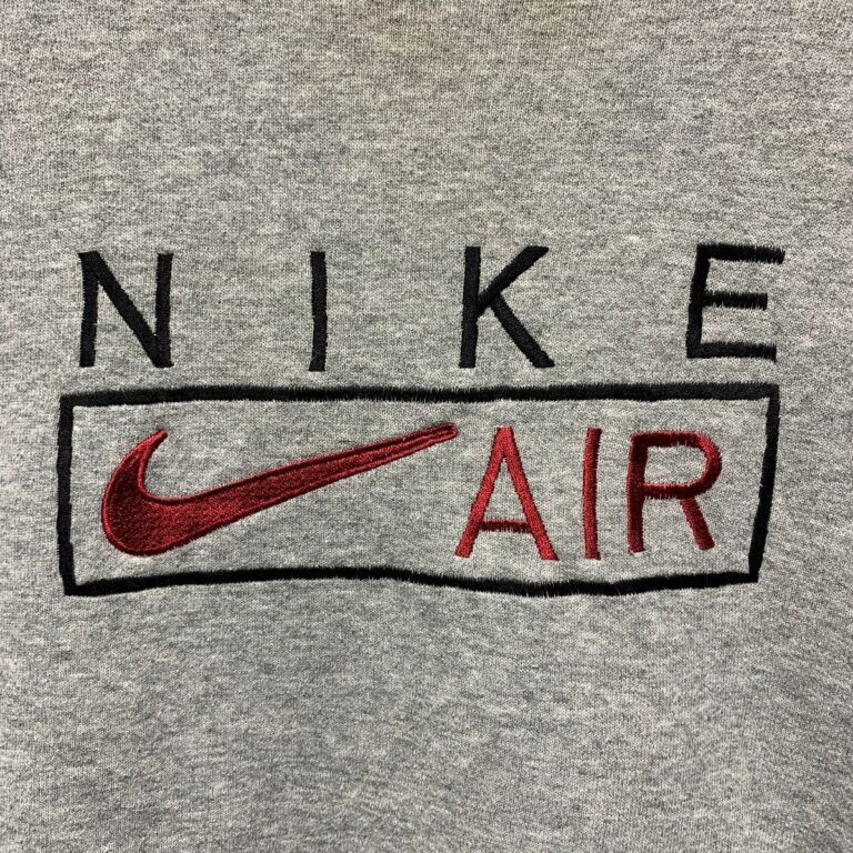 Nike Air Embroidered Logo Crew Neck Sweatshirt | Boardwalk Vintage