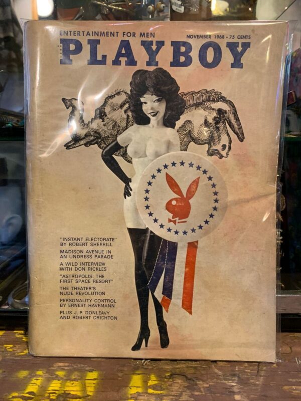 product details: PLAYBOY MAGAZINE - NOV 1968 - INSTANT ELECTORATE ELECTION COVER photo