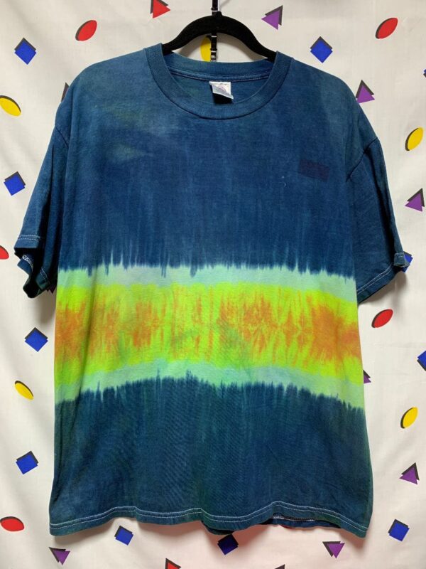 product details: STRIPED TIE DYE T-SHIRT AS-IS photo