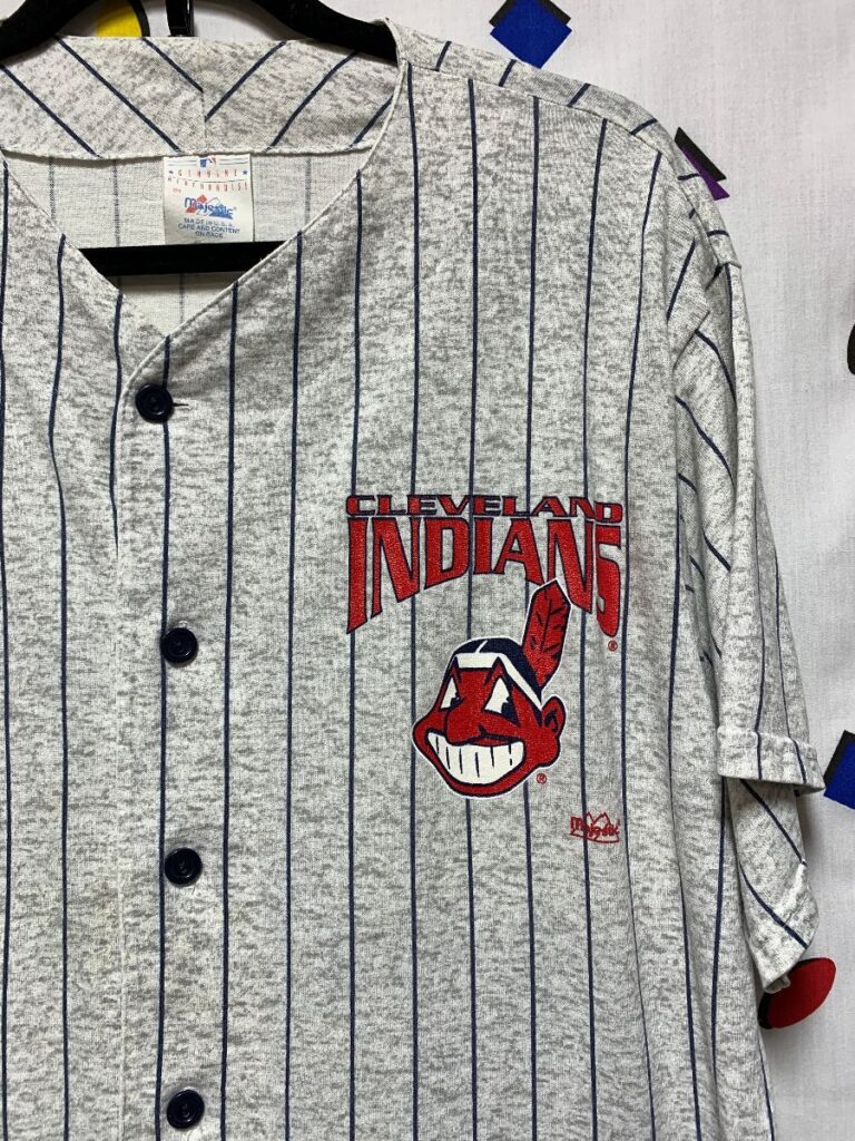 cleveland indians button down shirt