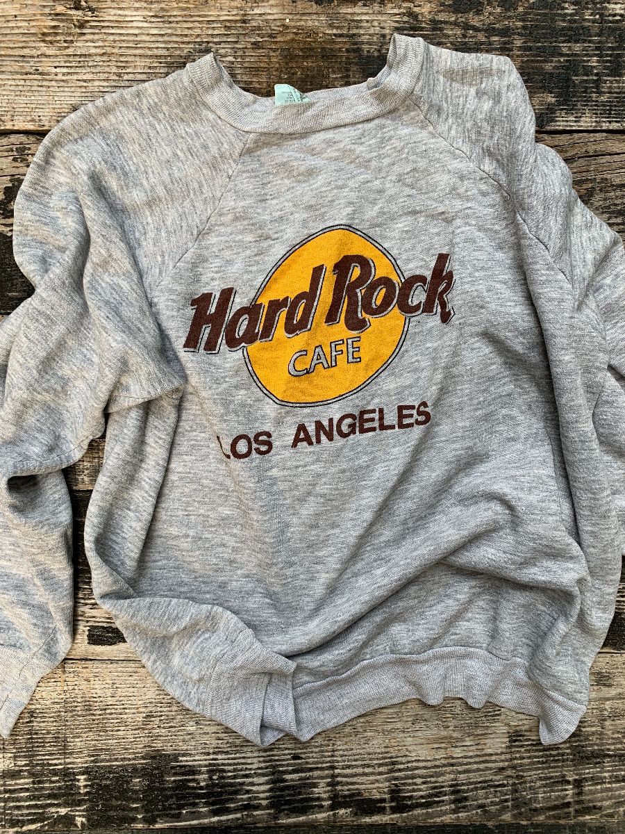 Vintage Hard Rock Cafe Los Angeles California Sweatshirt Large