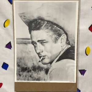 Photo detail:JAMES DEAN COWBOY HAT CIGARETTE HOLLYWOOD STAR HEADSHOT PHOTO REBEL WITHOUT A CAUSE