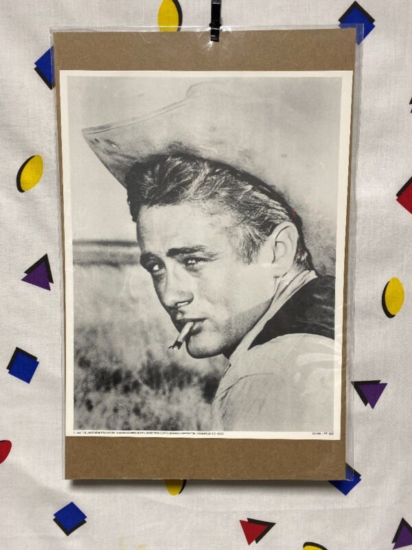 product details: JAMES DEAN COWBOY HAT CIGARETTE HOLLYWOOD STAR HEADSHOT PHOTO REBEL WITHOUT A CAUSE photo