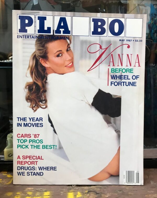 product details: PLAYBOY MAGAZINE - MAY 1987 - VANNA WHITE COVER - THE YEAR IN MOVIES photo