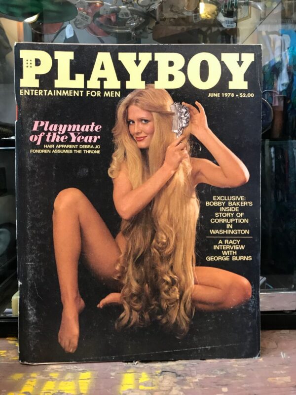 product details: PLAYBOY MAGAZINE - JUNE 1978 - PLAYMATE OF THE YEAR COVER - GEORGE BURNS photo