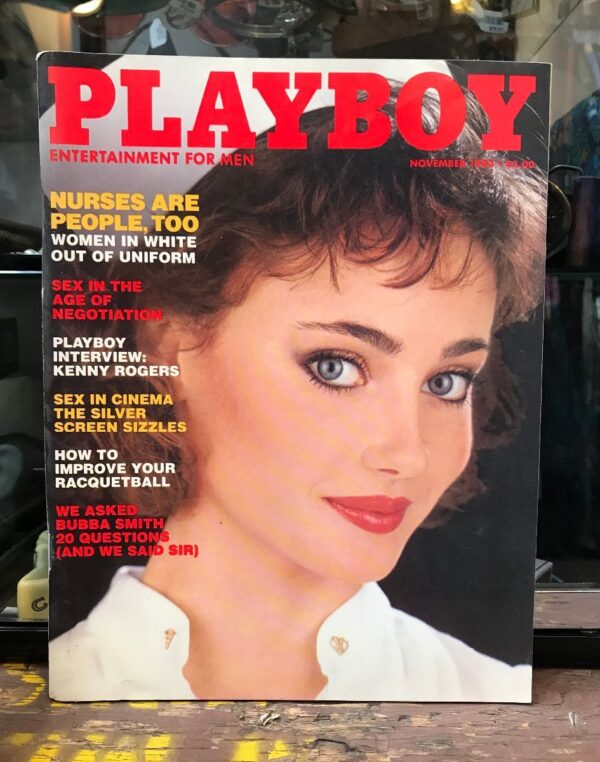 product details: PLAYBOY MAGAZINE - NOV 1983 - NURSES COVER - BUBBA SMITH photo
