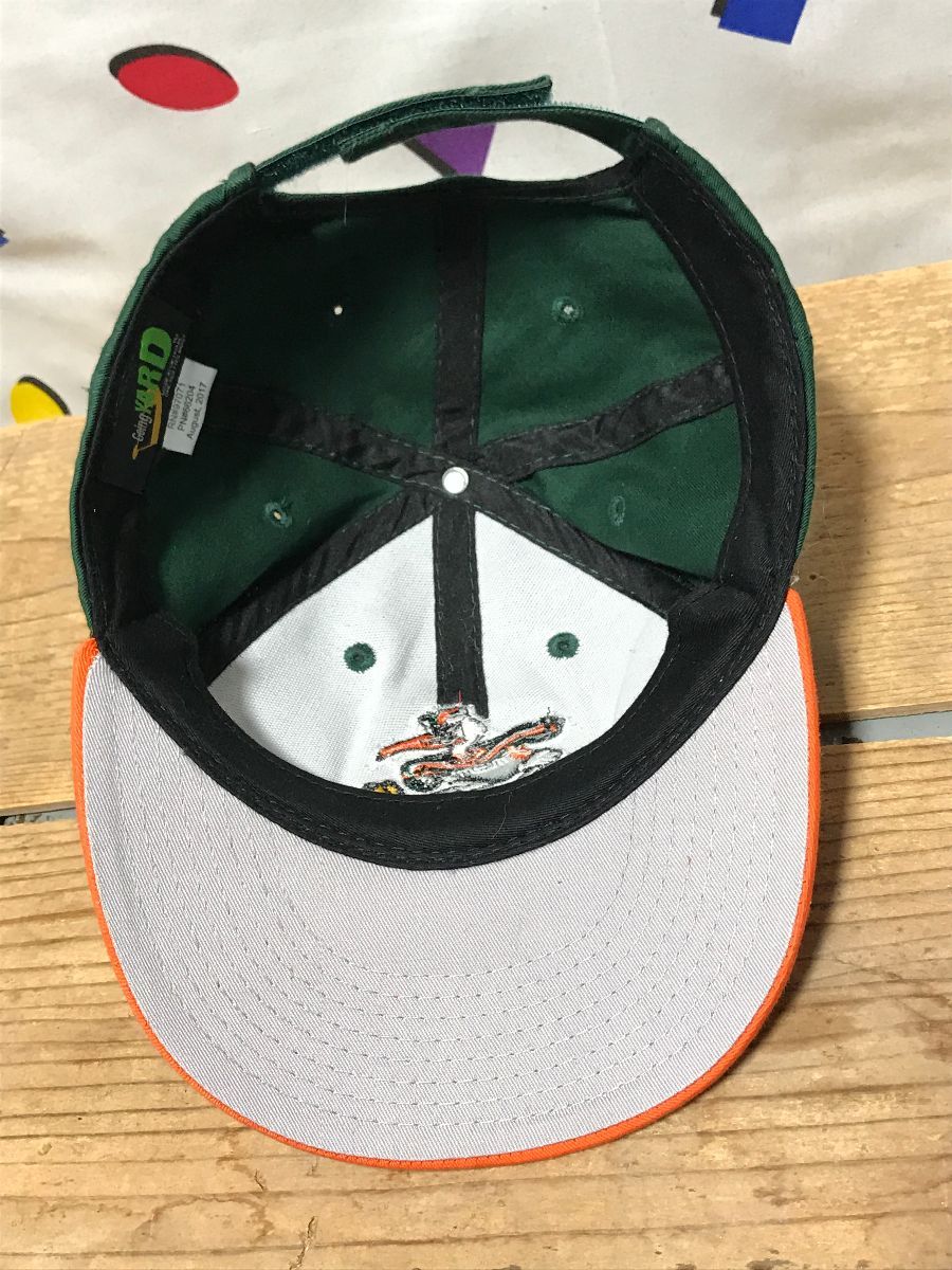 NWT Mens Vintage Dinamic University of Miami Sebastian Ibis