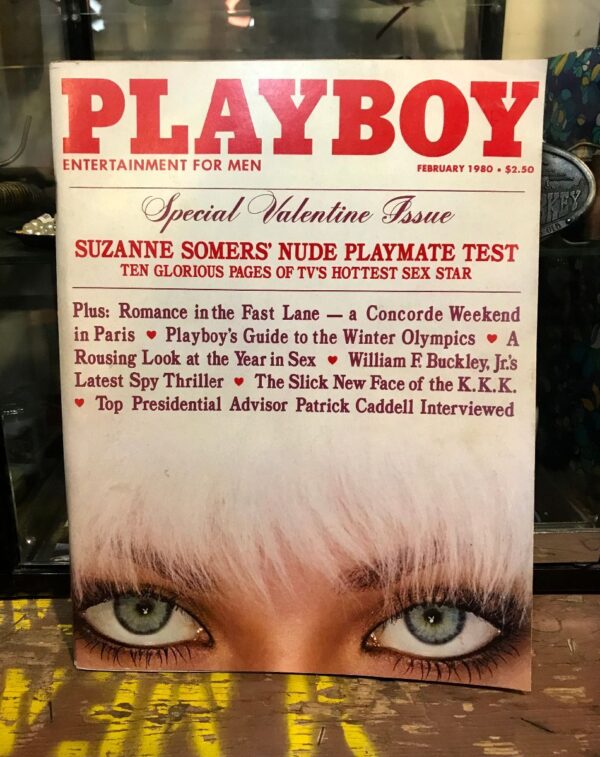 product details: PLAYBOY MAGAZINE - FEB 1980 SPECIAL VALENTINE ISSUE SUZANNE SOMER | WINTER OLYMPICS | WILLIAM F BUCK photo
