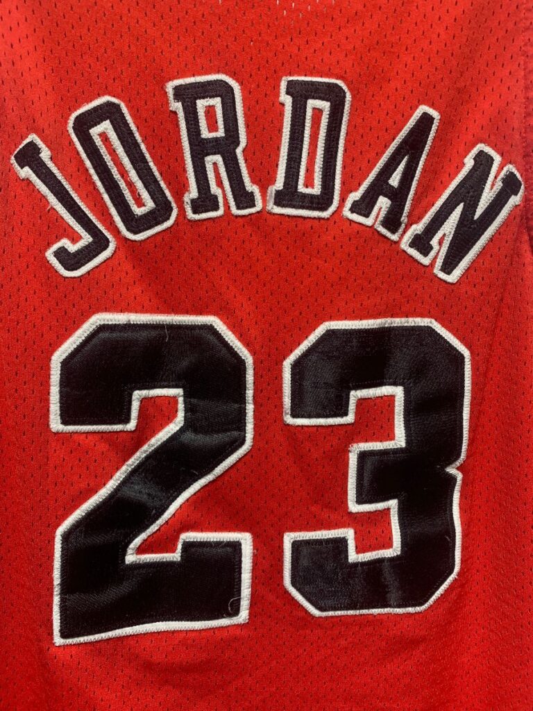 Nba Chicago Bulls Number 23 Michael Jordan Embroidered Basketball ...