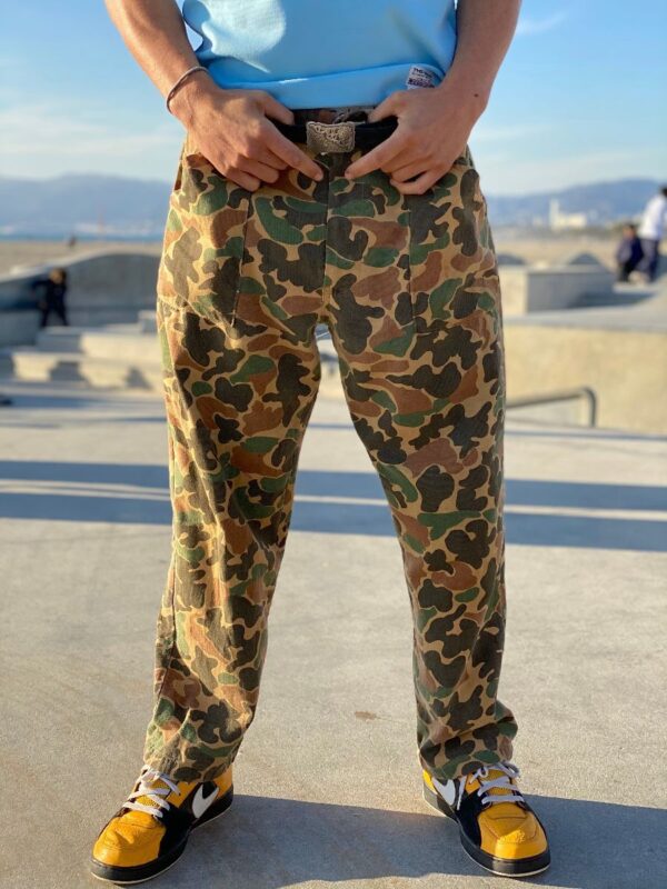 product details: VINTAGE CAMOUFLAGE TROUSERS photo