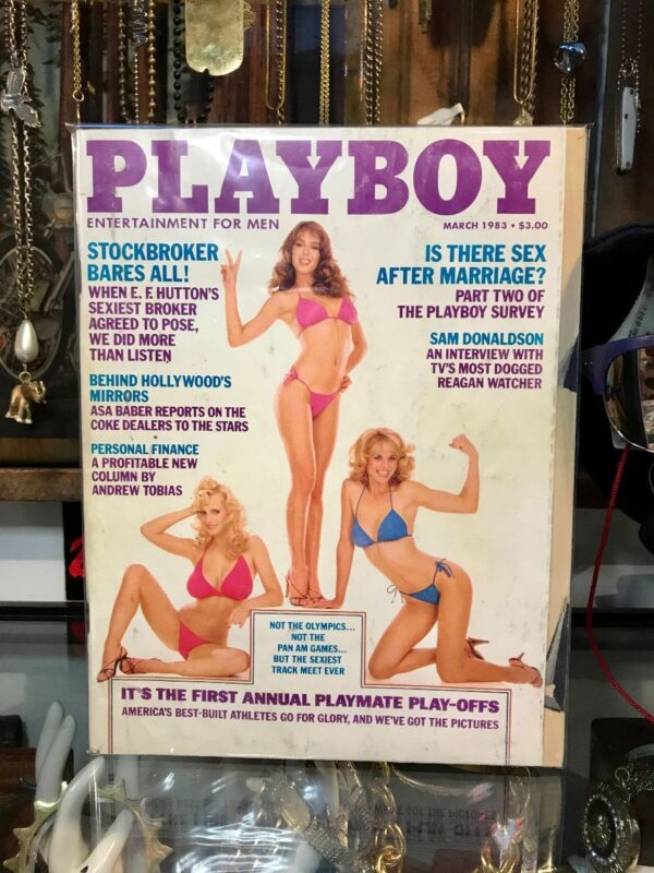 product details: PLAYBOY MAGAZINE | MARCH 1983 | STOCKBROKER BARES ALL photo