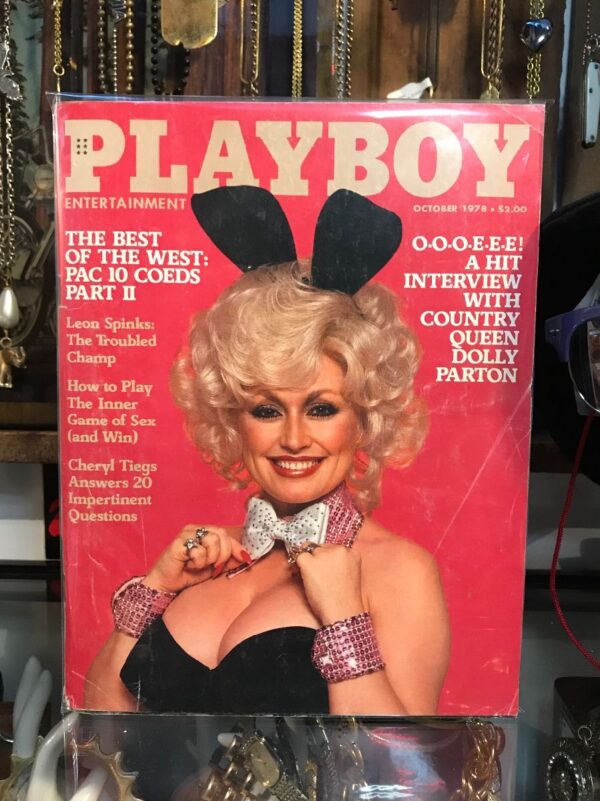 product details: PLAYBOY MAGAZINE – OCT 1978 DOLLY PARTON | PAC 10 COEDS | CHERYL TIEGS | LEON SPINKS photo