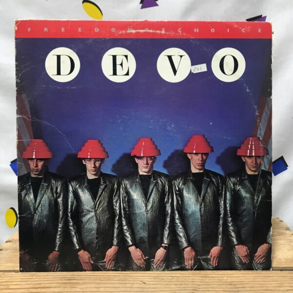 product details: DEVO FREEDOM OF CHOICE LP ALBUM NEW WAVE SYNTH-POP photo