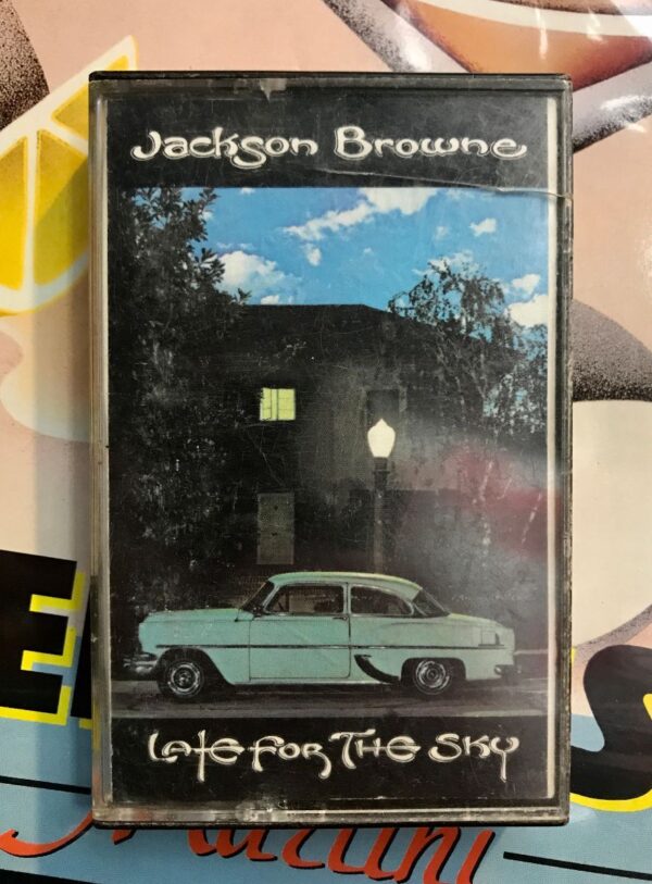 product details: VINTAGE CASSETTE TAPE - JACKSON BROWNE LATE FOR THE SKY 1974 photo