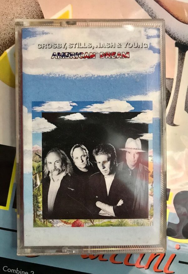 product details: VINTAGE CASSETTE TAPE - CROSBY STILLS NASH YOUNG - AMERICAN DREAM photo