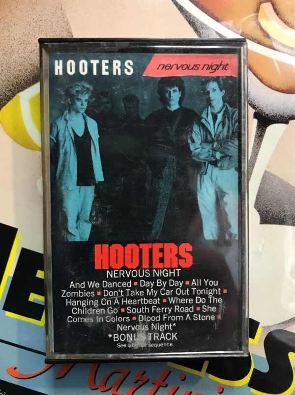 product details: VINTAGE CASSETTE TAPE - THE HOOTERS NERVOUS NIGHT 1985 photo