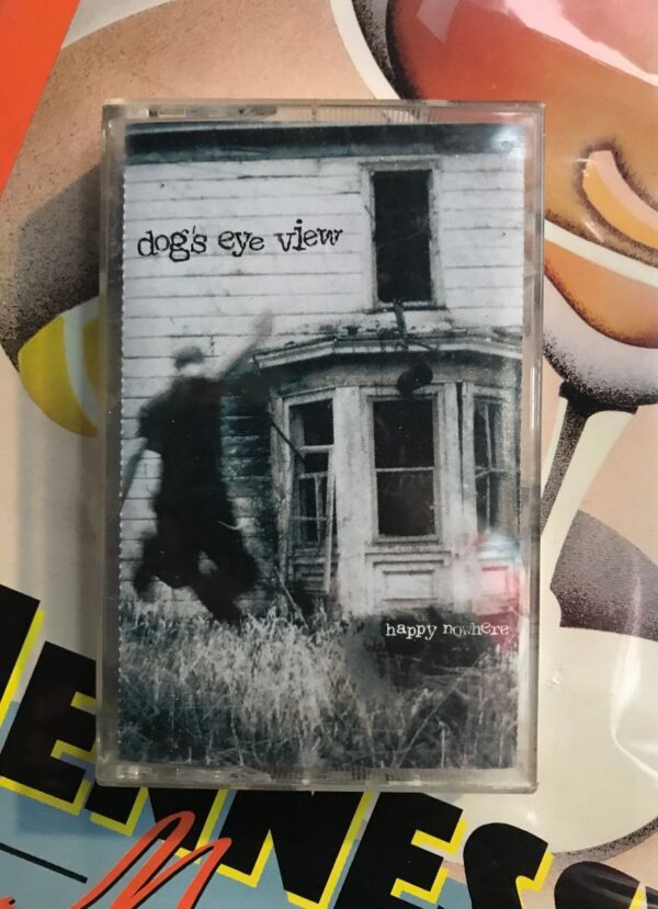 product details: VINTAGE CASSETTE TAPE - DOGS EYE VIEW  HAPPY NOWHERE 1995 photo