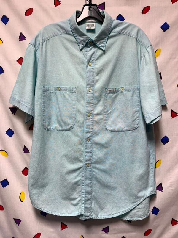 product details: GUESS BY GEORGES MARCIANO VINTAGE 1990S STYLE SHORT SLEEVE BUTTON FRONT POCKET SHIRT photo