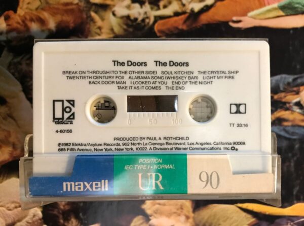 product details: VINTAGE CASSETTE TAPE - THE DOORS SELF TITLED *AS-IS photo