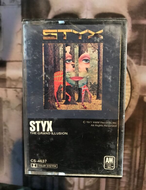 product details: VINTAGE CASSETTE TAPE - STYX THE GRAND ILLUSION photo