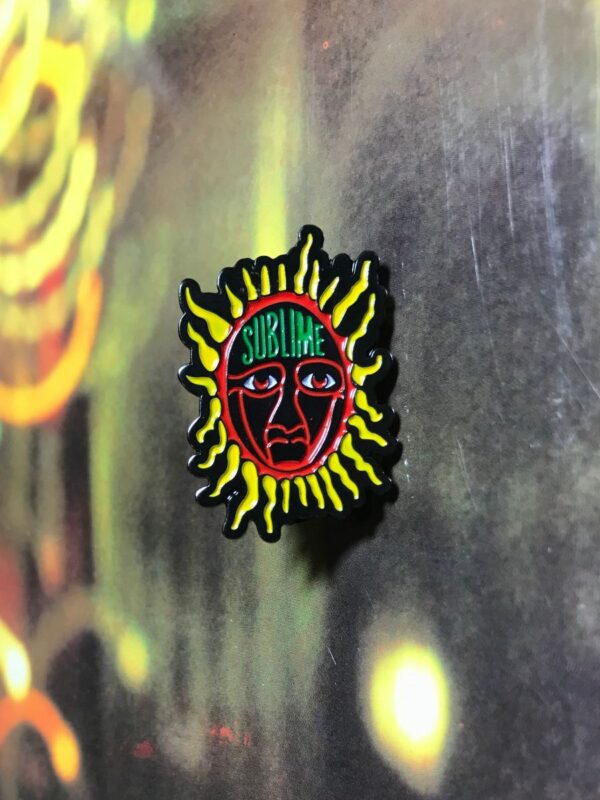 product details: NEW PIN - SUBLIME SUN LOGO photo