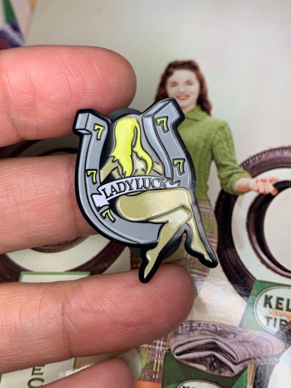 product details: NEW PIN - LADY LUCK photo