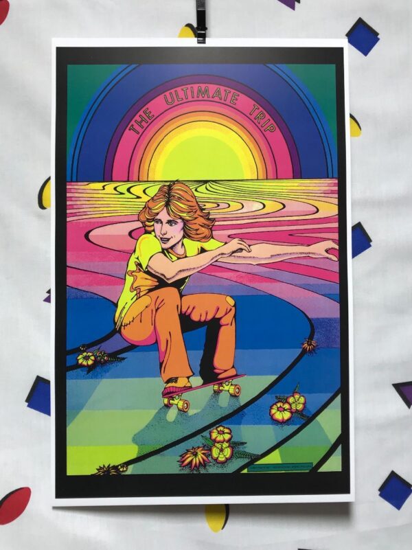 product details: THE ULTIMATE TRIP 70S SKATE Z BOY POSTER photo