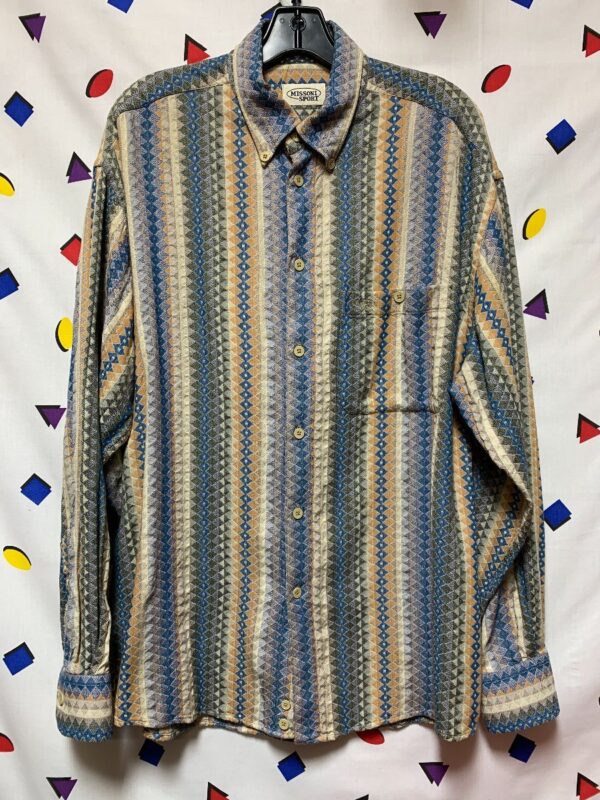 product details: LONG SLEEVE MISSONI SHIRT AS-IS photo