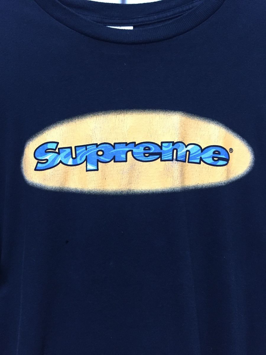 Supreme Long Sleeve Tshirt With Large Logo