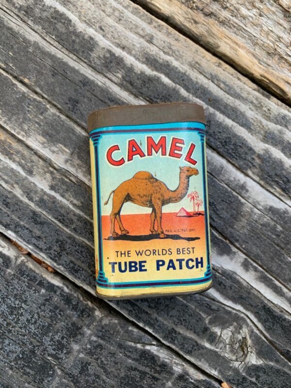 product details: CAMEL INNER TUBE PATCH REPAIR KIT *CASE ONLY* CIGARETTE MEMORABILIA photo