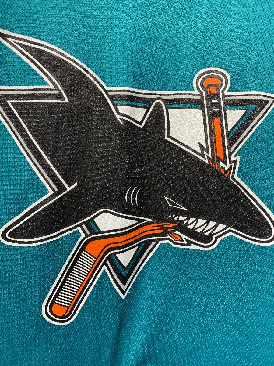 H550B-SAN634B San Jose Sharks Blank Hockey Jerseys –