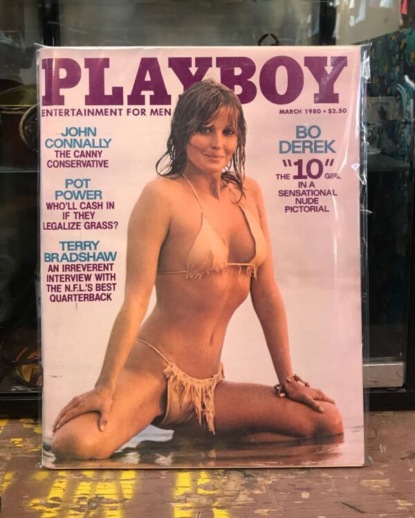 product details: PLAYBOY MAGAZINE – MAR 1980 BO DEREK 10 | JOHN CONNALLY | POT POWER | TERRY BRADSHAW photo