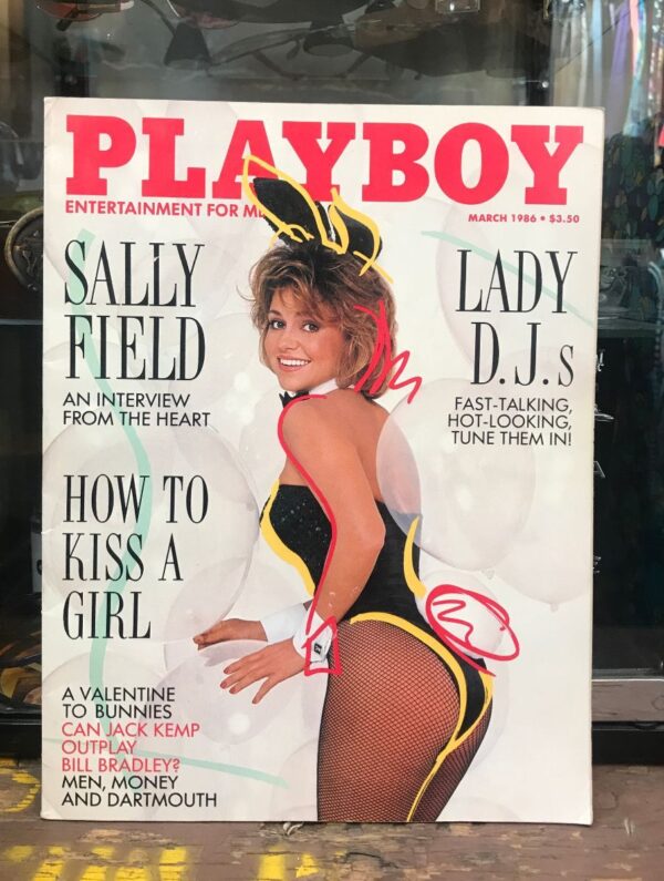 product details: PLAYBOY MAGAZINE – MAR 1986 SALLY FIELD | LADY DJS photo