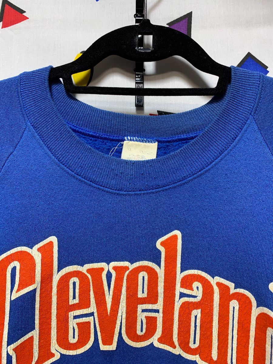 Vintage NBA (Pro Player) - Cleveland Cavaliers Crew Neck Sweatshirt 1990s  Medium – Vintage Club Clothing