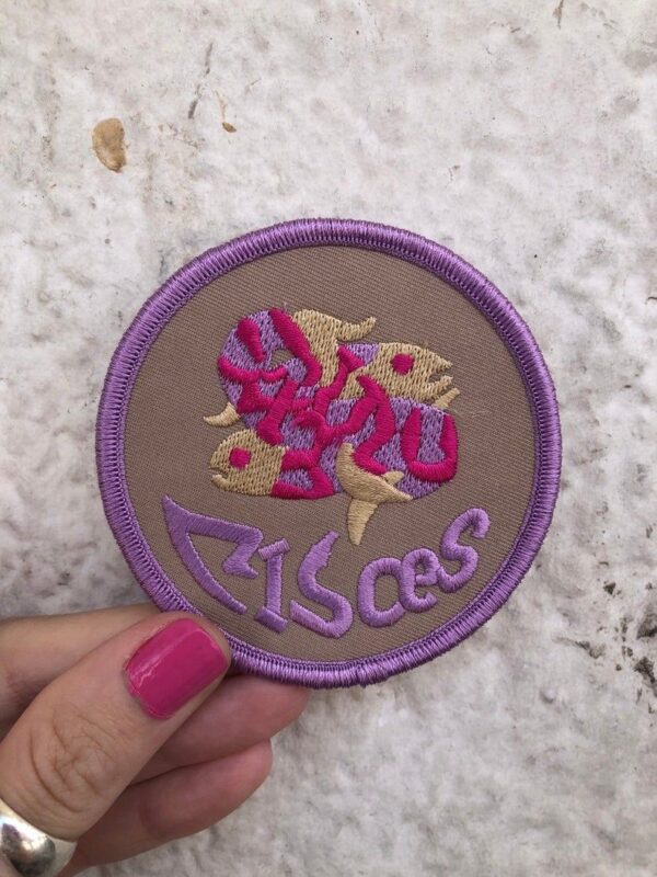 product details: CIRCULAR PISCES PATCH photo
