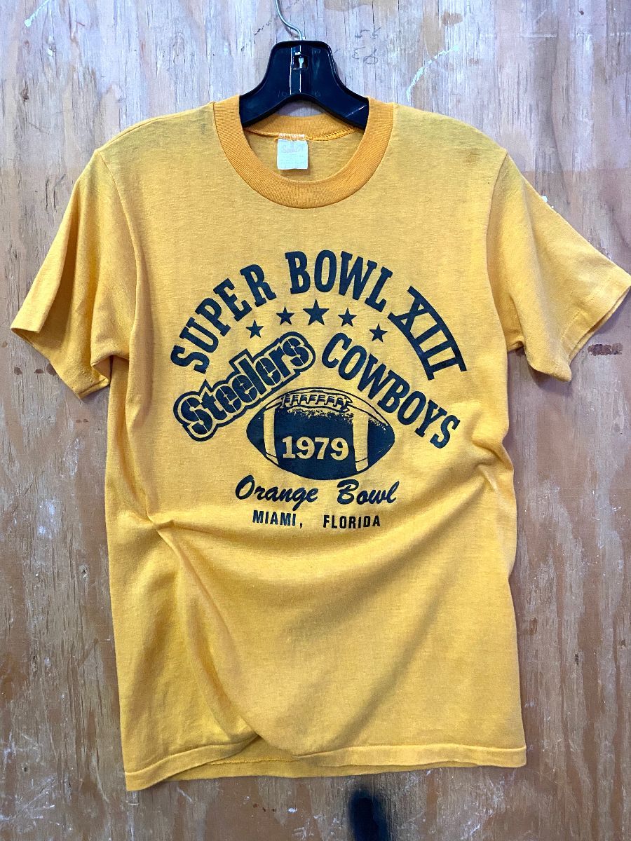 T-shirt Super Bowl 1979 Steelers Cowboys | Boardwalk Vintage