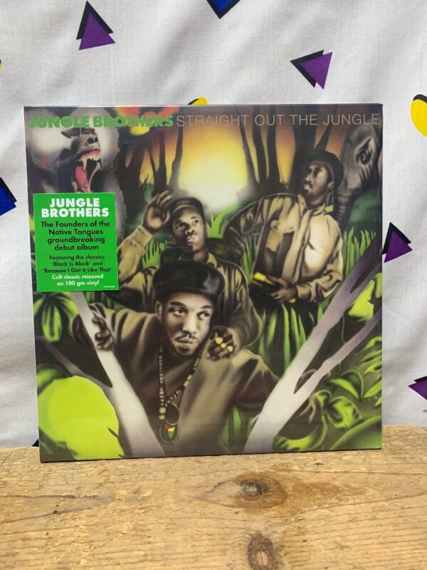 product details: JUNGLE BROTHERS - STRAIGHT OUT OF THE JUNGLE VINYL RECORD photo