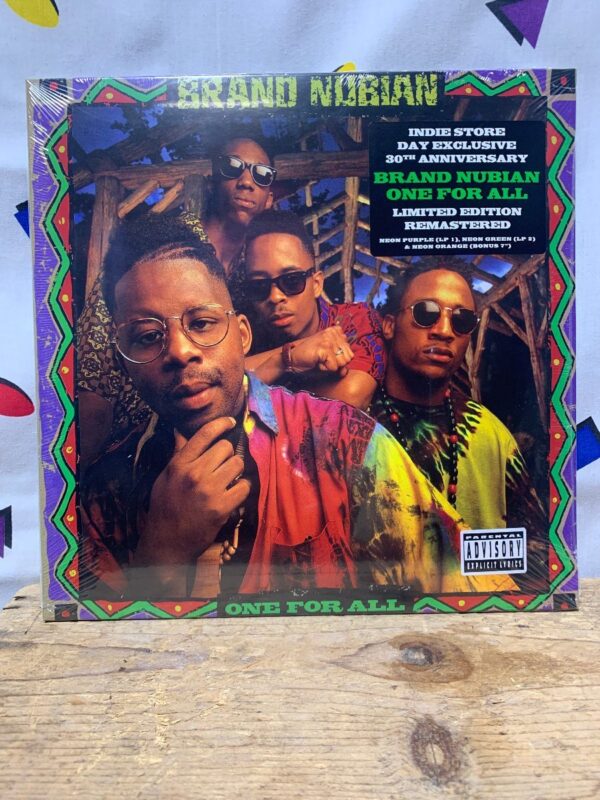 product details: BRAND NUBIAN - ONE FOR ALL VINYL RECORD photo