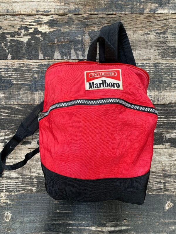 product details: MARLBORO UNLIMITED BACKPACK WITH FRONTAL ZIP AND BACK POCKET photo