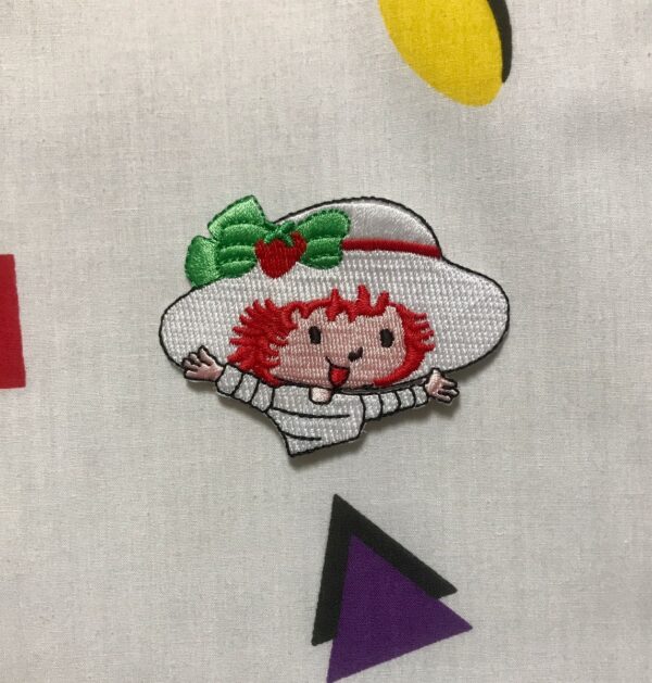 product details: STRAWBERRY SHORTCAKE HEAD PATCH photo