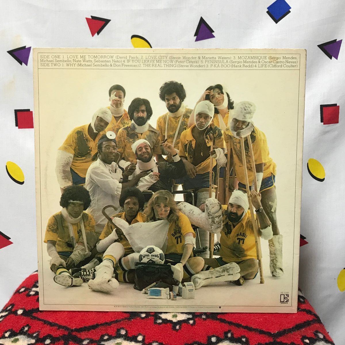 SÉRGIO MENDES & THE NEW BRASIL '77 VINYL RECORD - LP