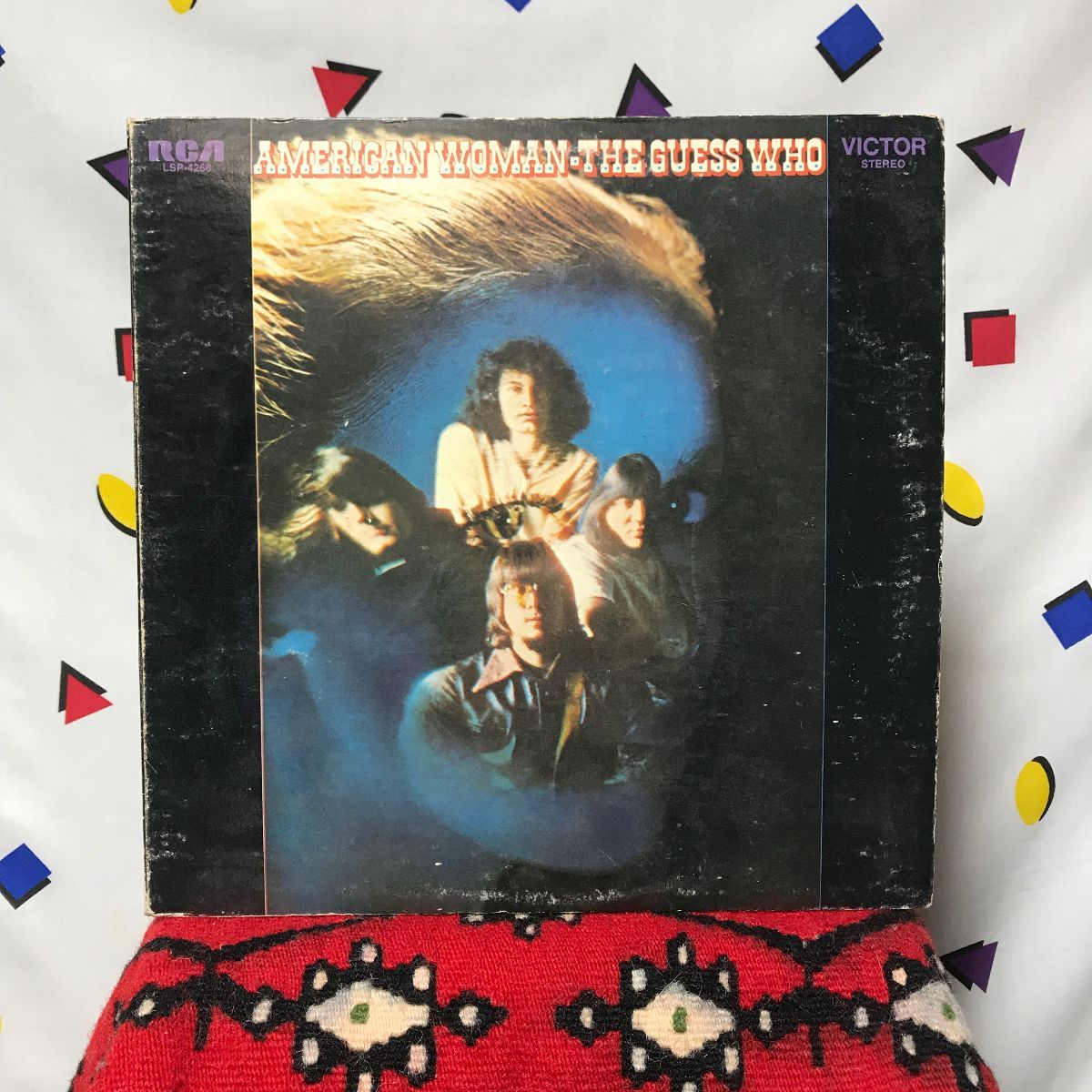 product details: THE GUESS WHO - AMERICAN WOMAN LP ALBUM photo